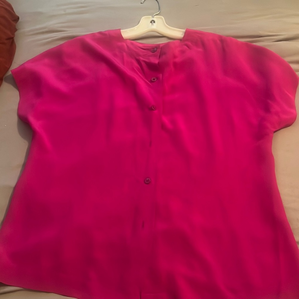 Ellen Tracy 100% silk separate set